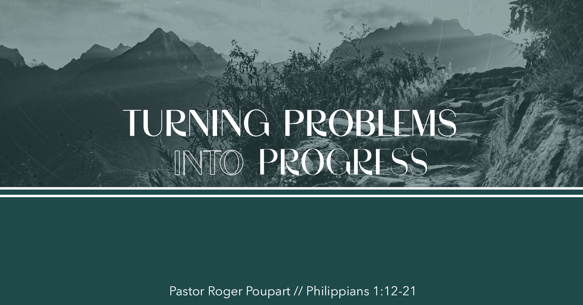 Turning Problems Into Progress